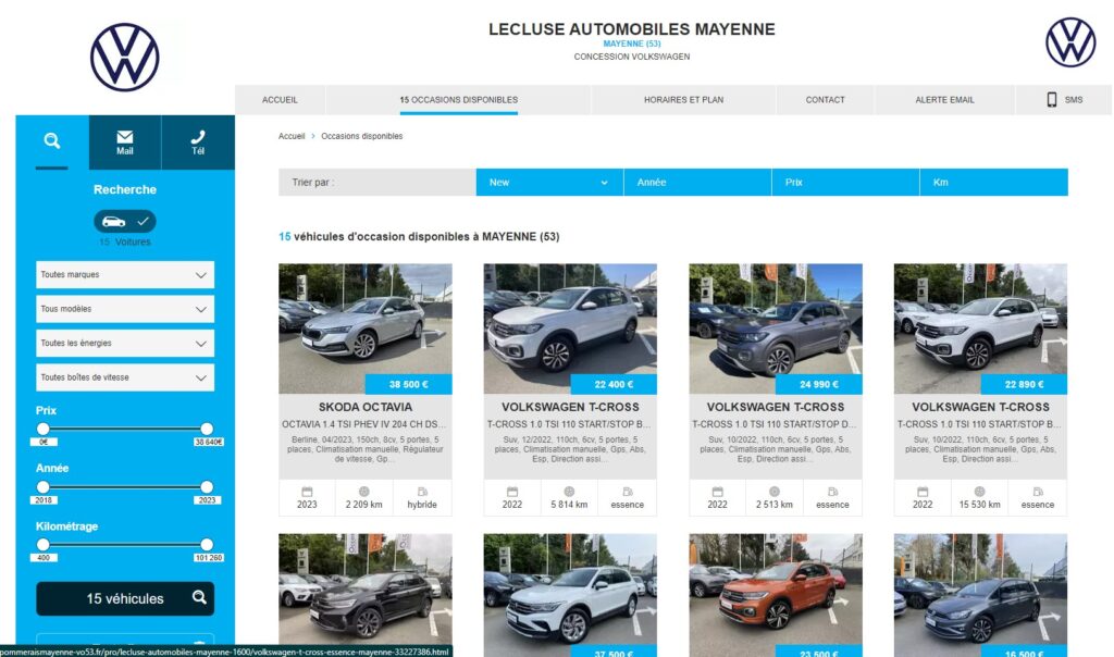 , Lecluse Automobiles Mayenne : Votre Destination Volkswagen de Confiance