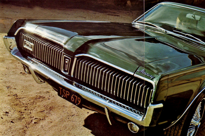 Mercury Cougar (1968) – Aperçu sur la perspective
